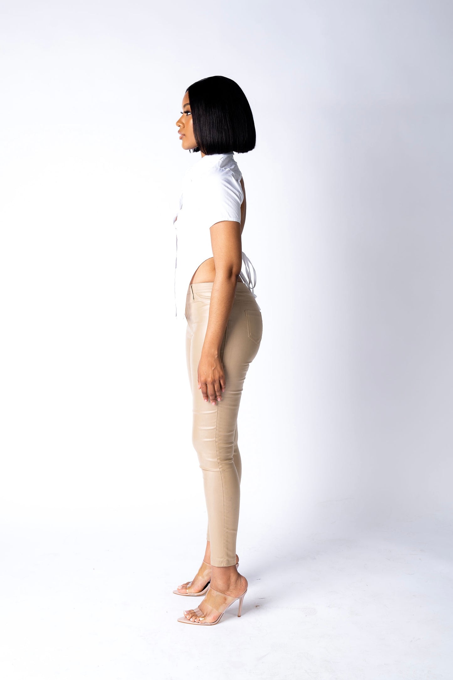 White Crop Top