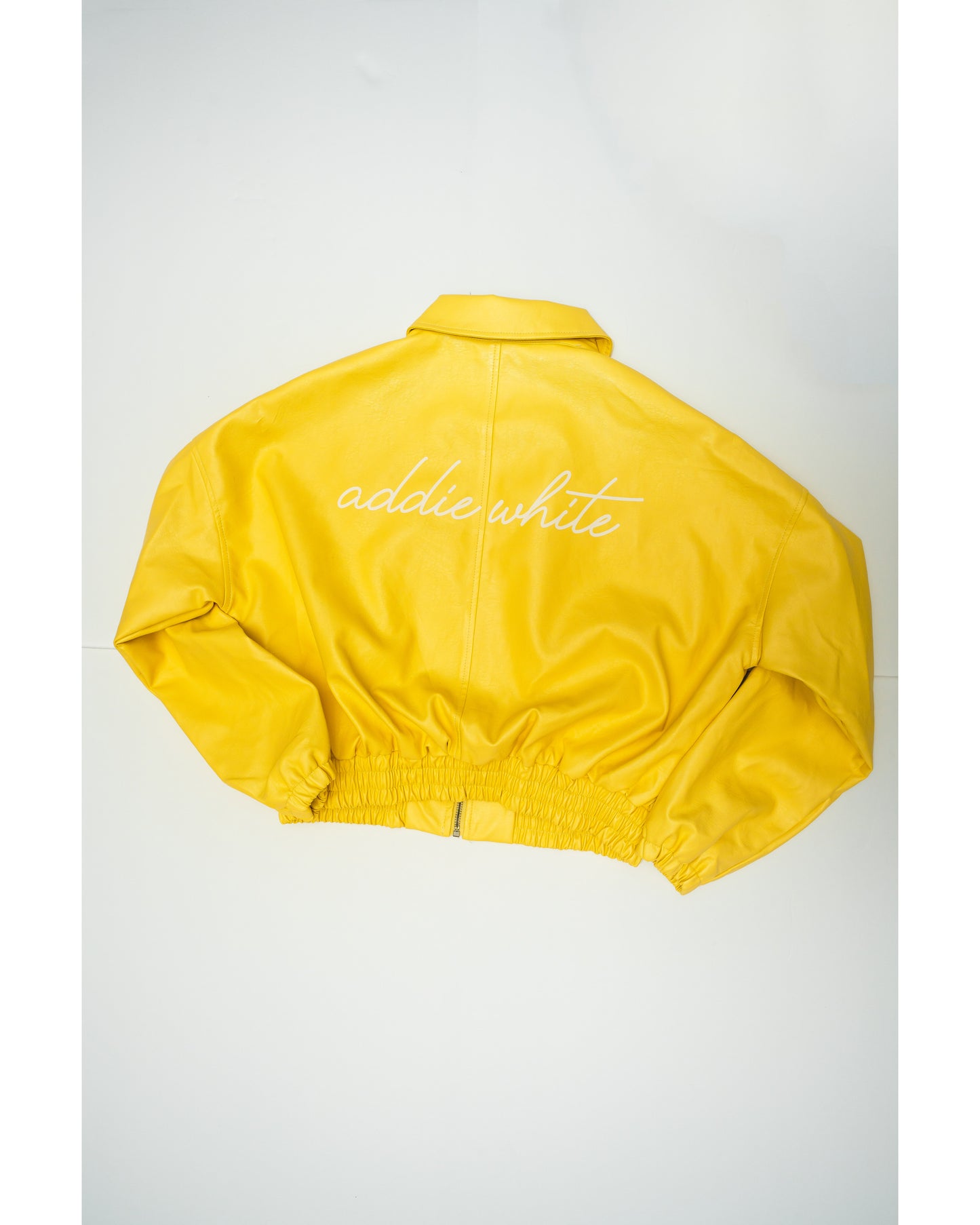 Signature Faux Leather Jacket
