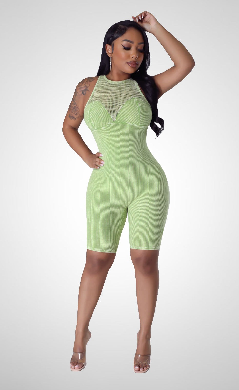 Lime It Romper