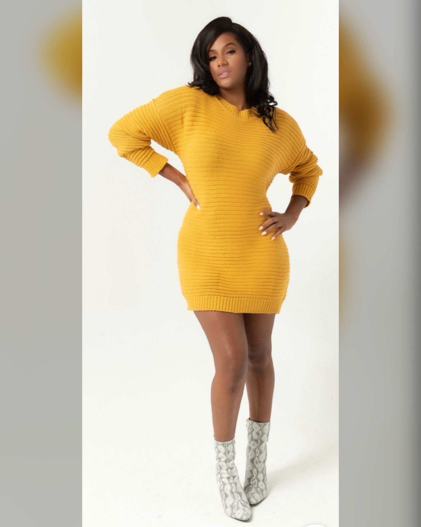 Girl Next Door Sweater Dress