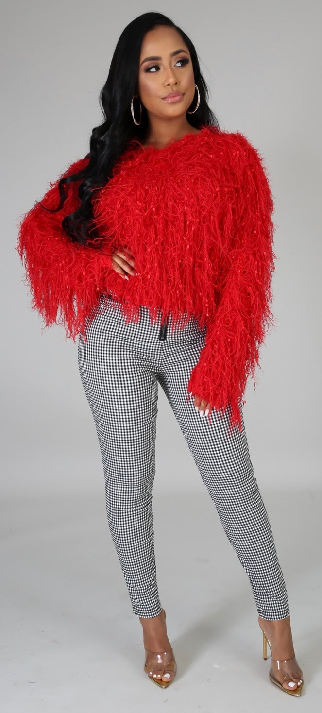 Victory Shag Sweater
