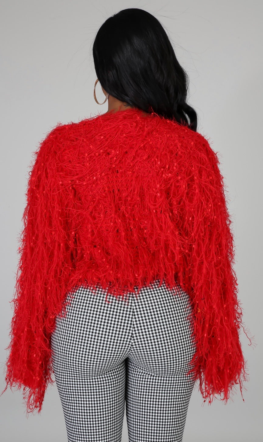 Victory Shag Sweater