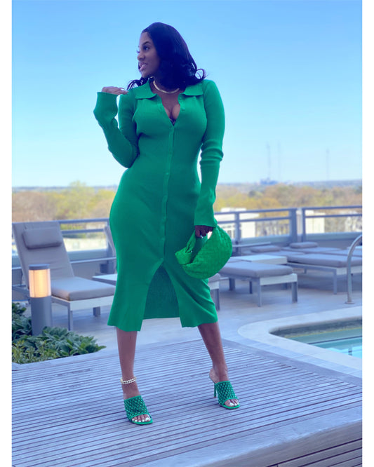 Green is the Reason Dress